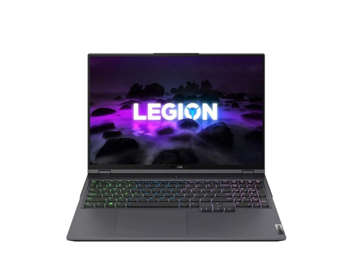 фото Игровой ноутбук lenovo legion 5 pro 16ach6 grey (82js0007rk)