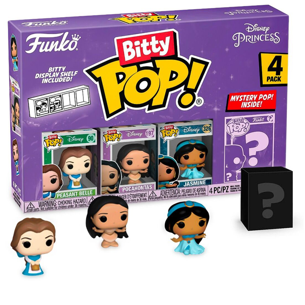 

Фигурка Funko Bitty POP Disney Princess: Belle, Bitty POP