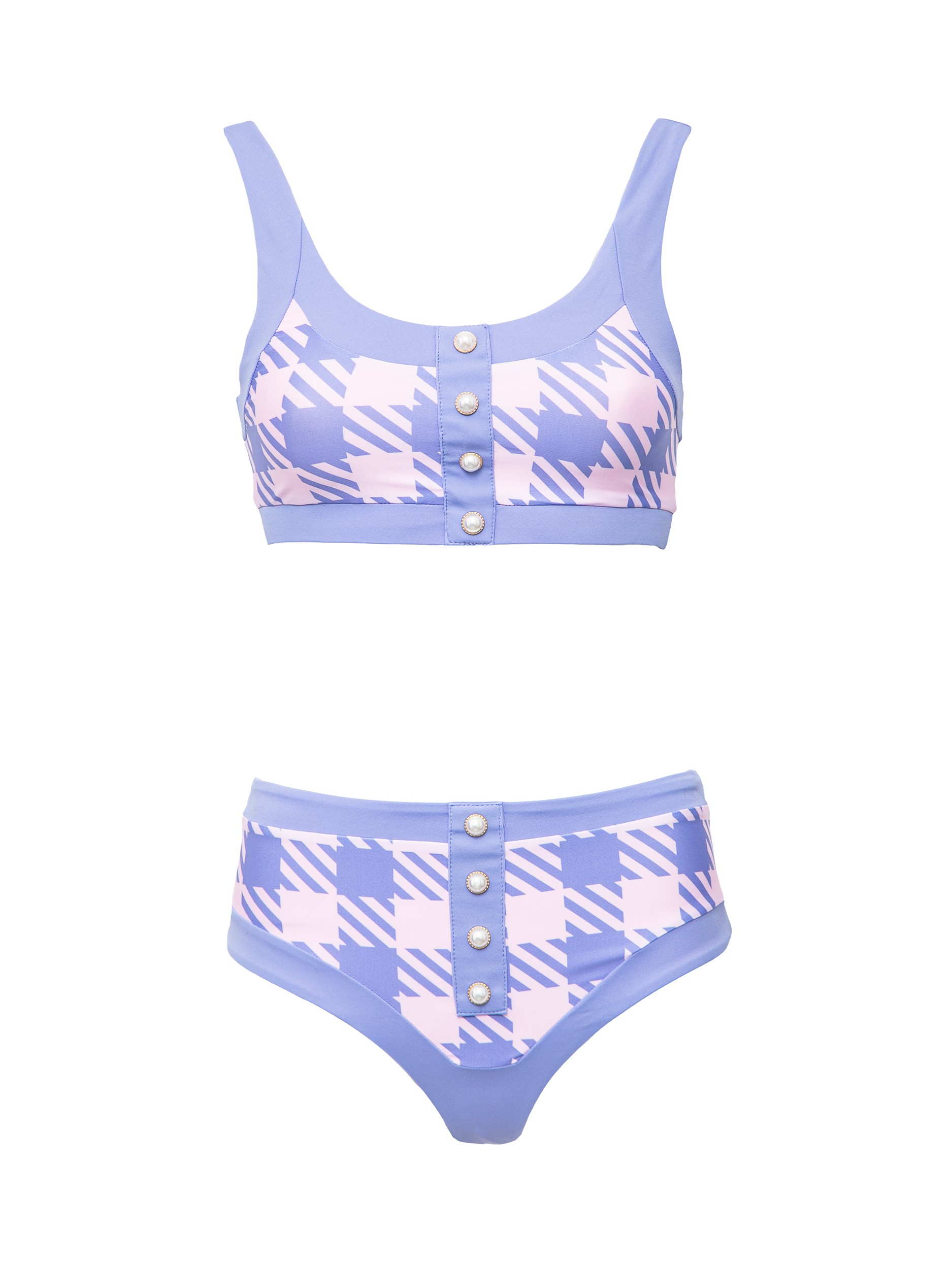 

Купальник раздельный женский Beach Riot BR10118S2K фиолетовый  RU, BR10118S2K