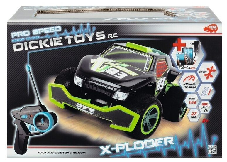 Внедорожник Dickie Toys гоночный 28 см 19058