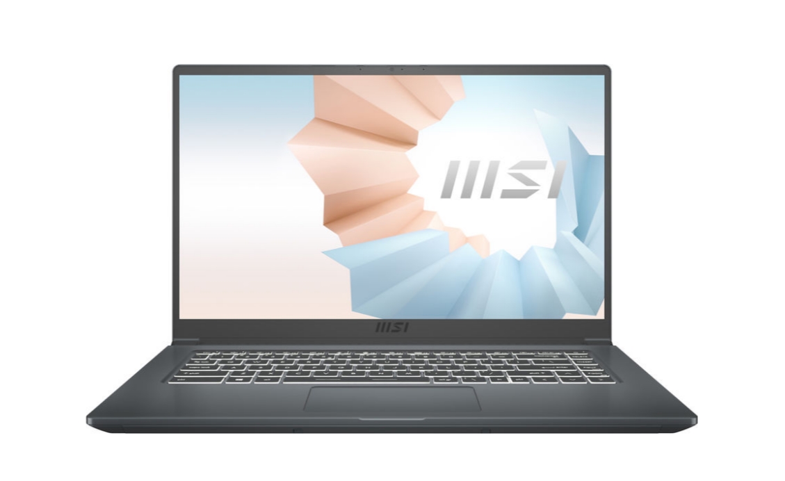 фото Ноутбук msi modern 15 a11sbu-476ru grey (9s7-155266-476)