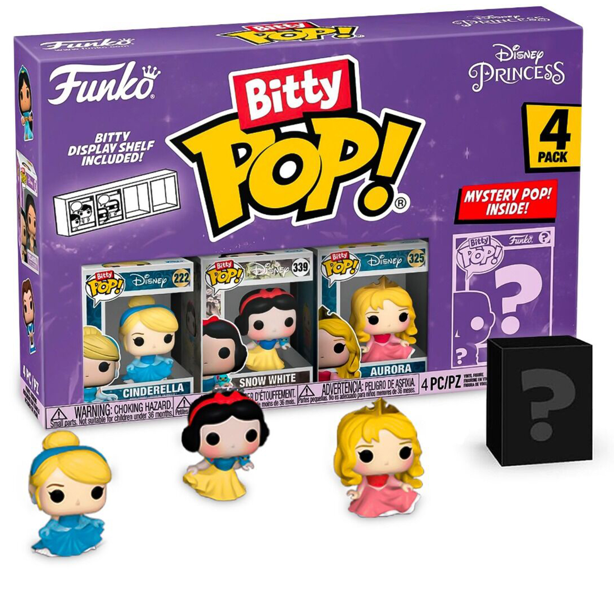 

Фигурка Funko Bitty Pop Disney Princess: Cinderella, Bitty POP