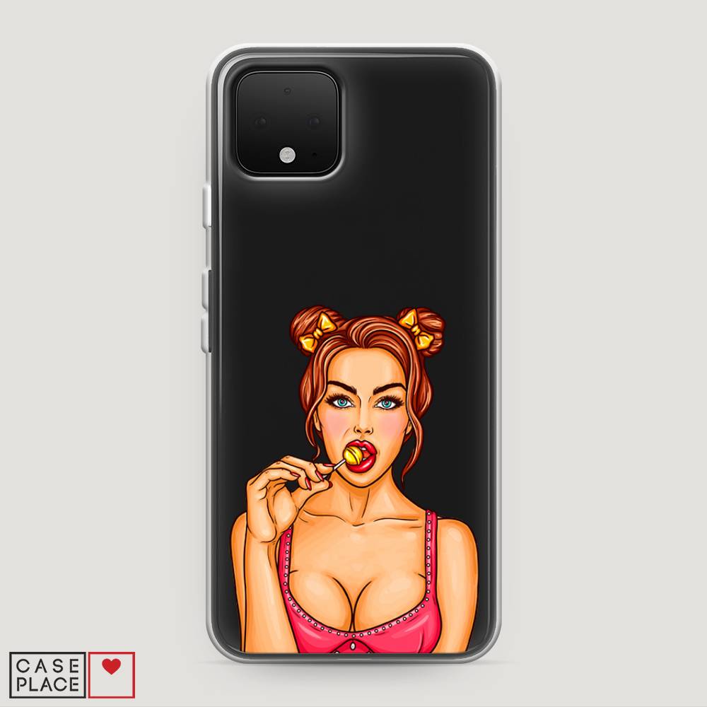 

Чехол Awog на Google Pixel 4 "Вкусный леденец", Разноцветный