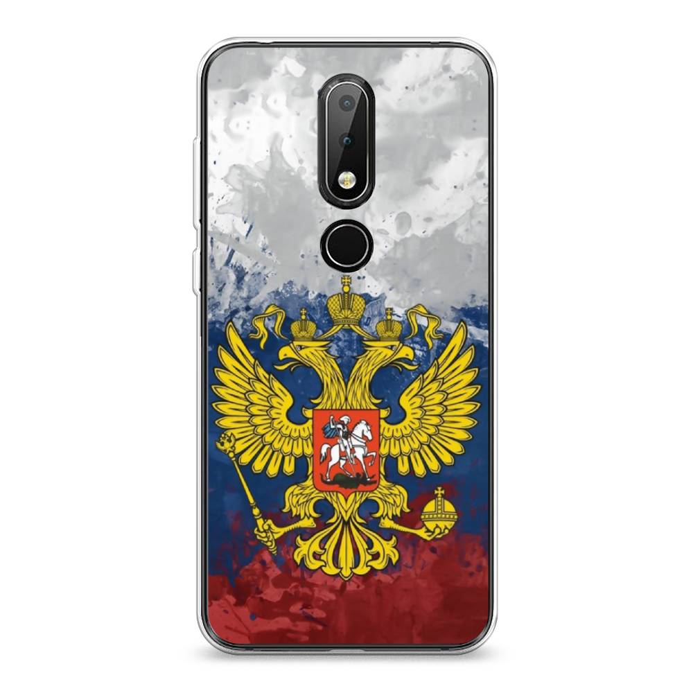 

Чехол Awog на Nokia 6.1 Plus / Нокиа 6.1 Plus "РФ", Белый;синий;красный, 121850-5