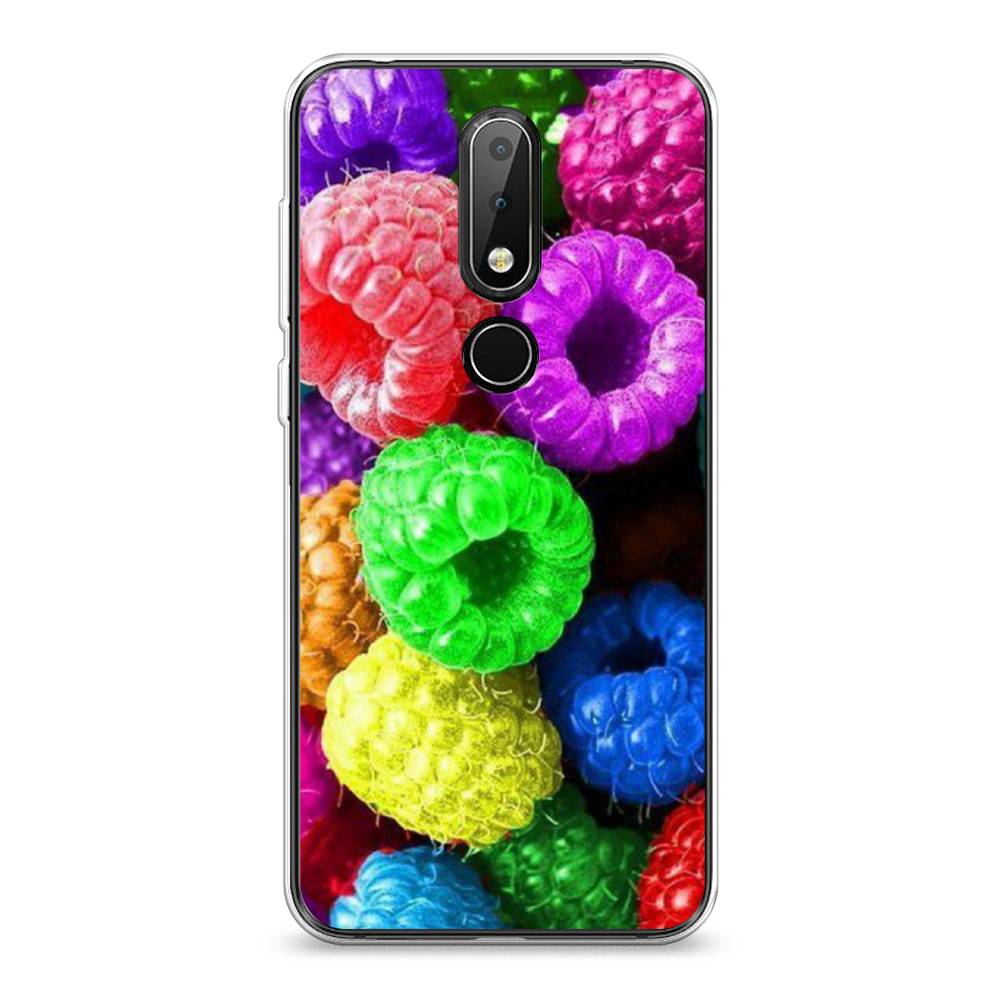 

Чехол Awog "Разноцветная малина" для Nokia 6.1 Plus, 121850-10