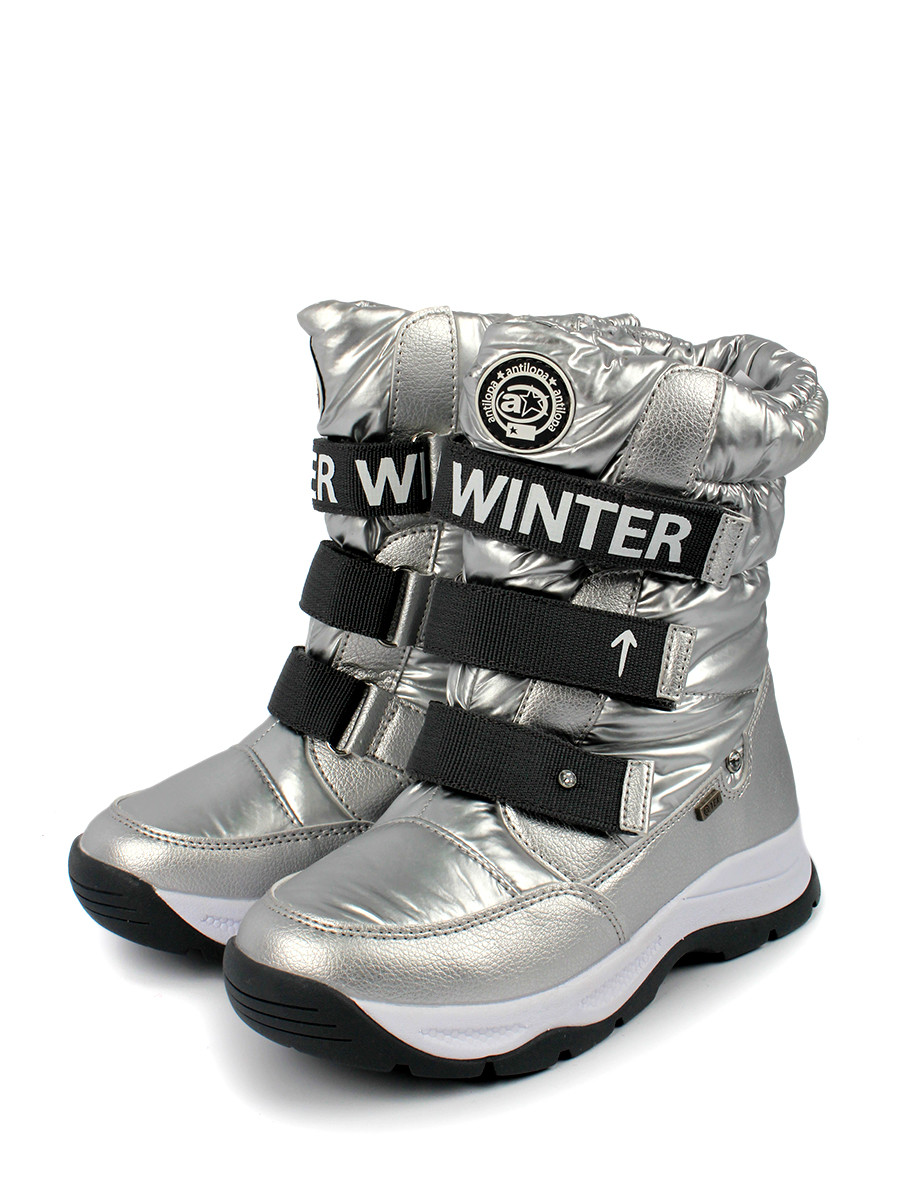 

Дутики детские Antilopa AL 3063 серебряный р.35, AL 3063