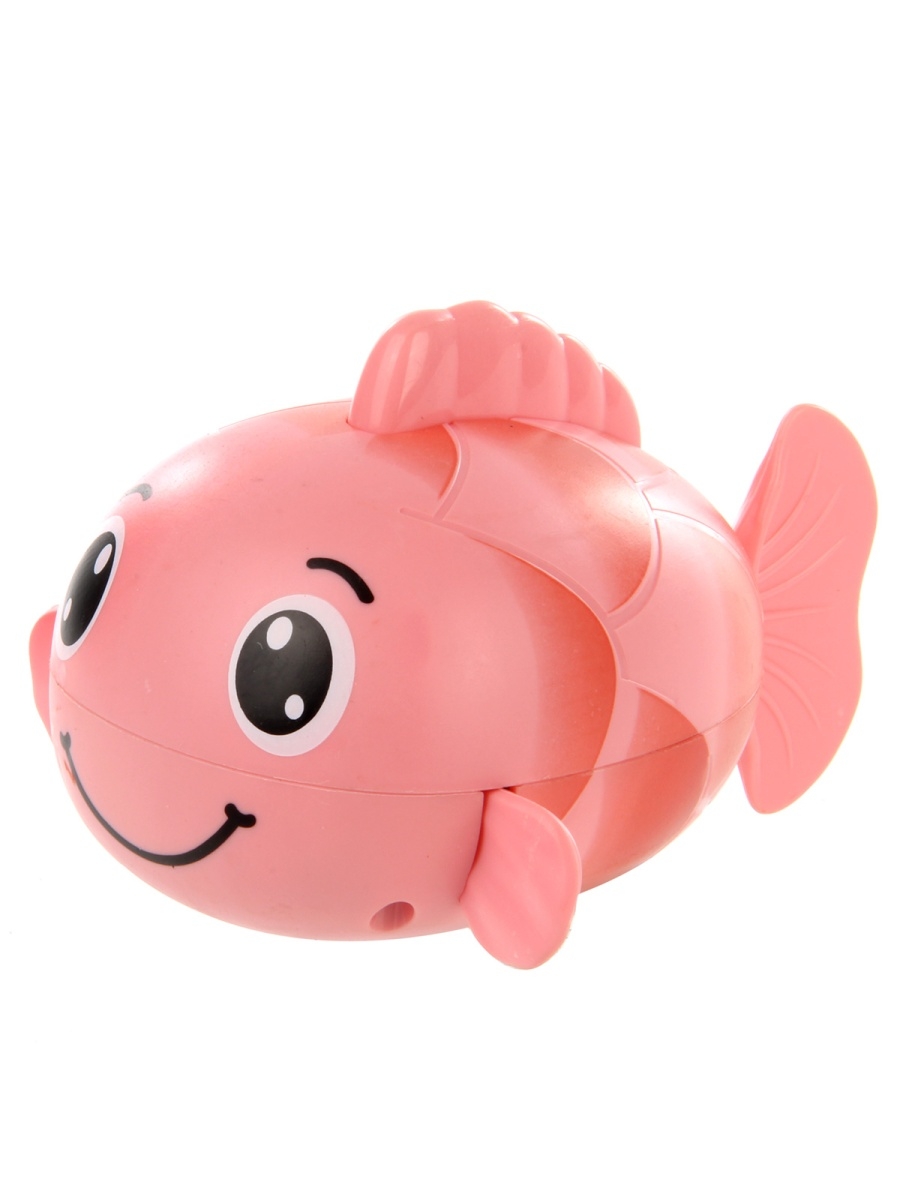 

Игрушка для ванны Ути-пути заводная Рыбка 115286/розовый