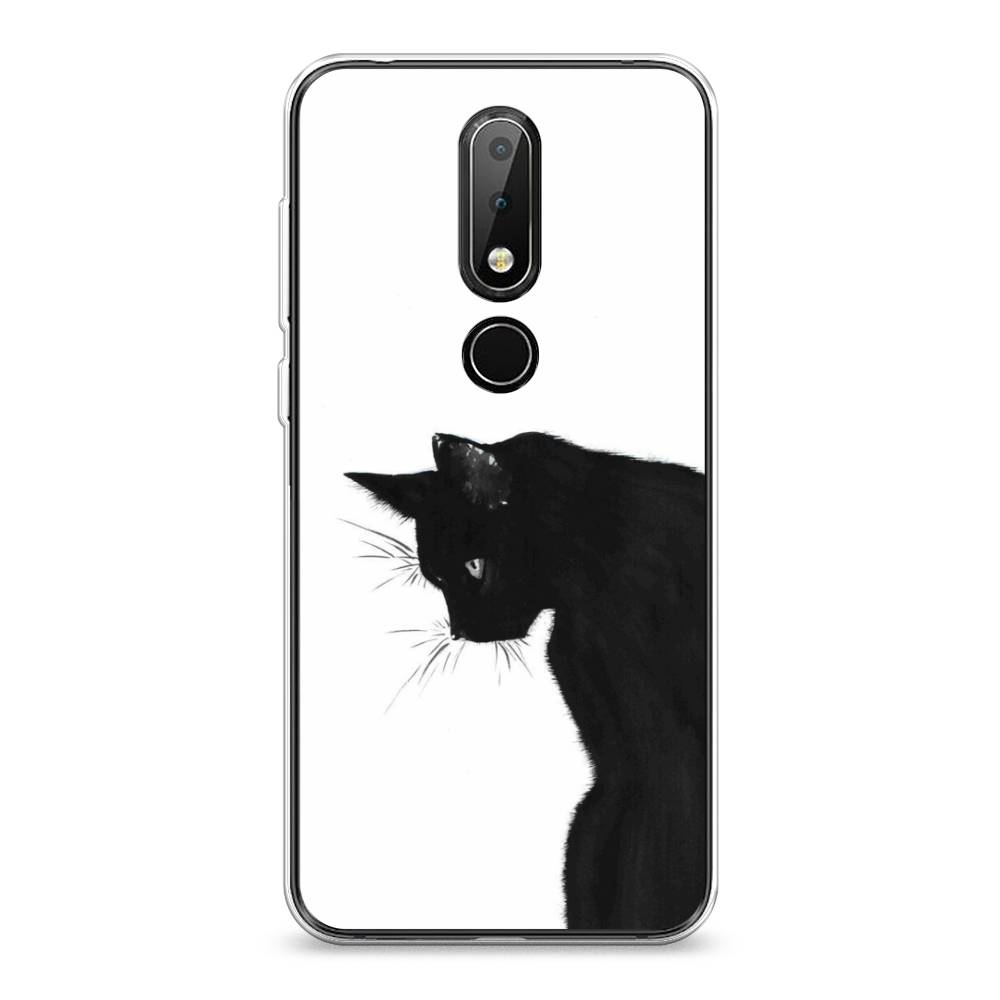 

Чехол Awog на Nokia 6.1 Plus / Нокиа 6.1 Plus "Black cat", Черный;белый, 121850-1