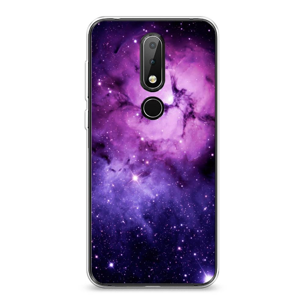 

Чехол Awog на Nokia 6.1 Plus / Нокиа 6.1 Plus "Космос 18", Фиолетовый, 121850-4