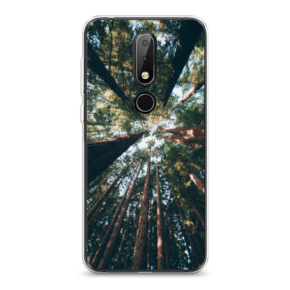 

Чехол Awog на Nokia 6.1 Plus / Нокиа 6.1 Plus "Лес 18", Зеленый;коричневый, 121850-4