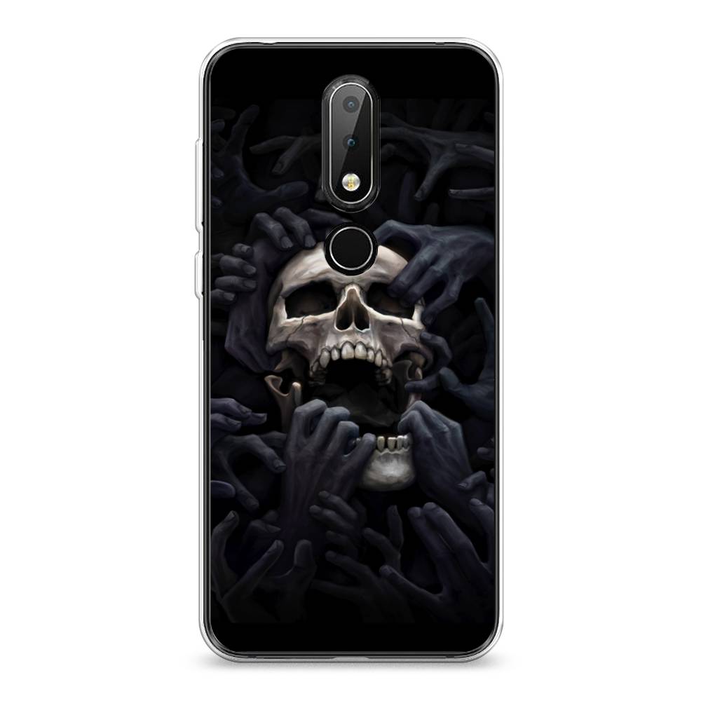 

Чехол Awog на Nokia 6.1 Plus / Нокиа 6.1 Plus "Череп 29", Черный;серый, 121850-9