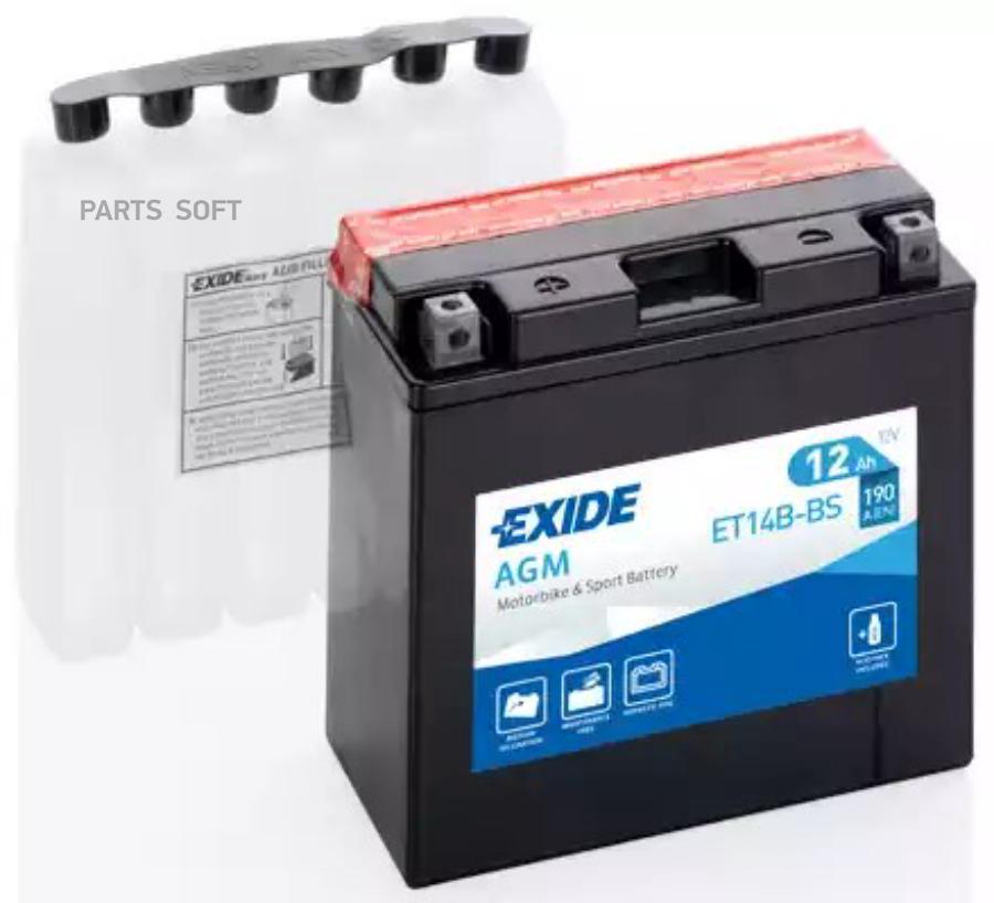 

EXIDE Аккумулятор EXIDE ET14BBS