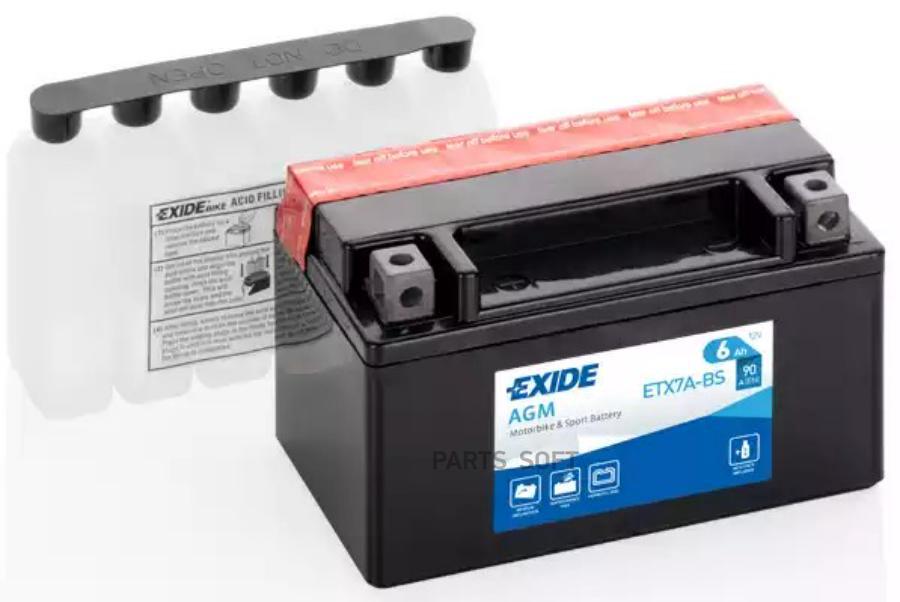 EXIDE Аккумулятор EXIDE ETX7ABS 7493₽