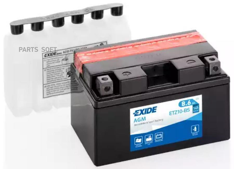 

EXIDE Аккумулятор EXIDE ETZ10BS