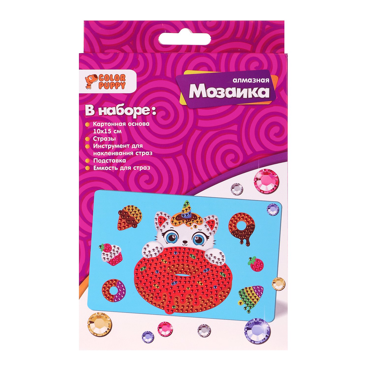 Алмазная мозаика Color Puppy Кэтикорн 70082