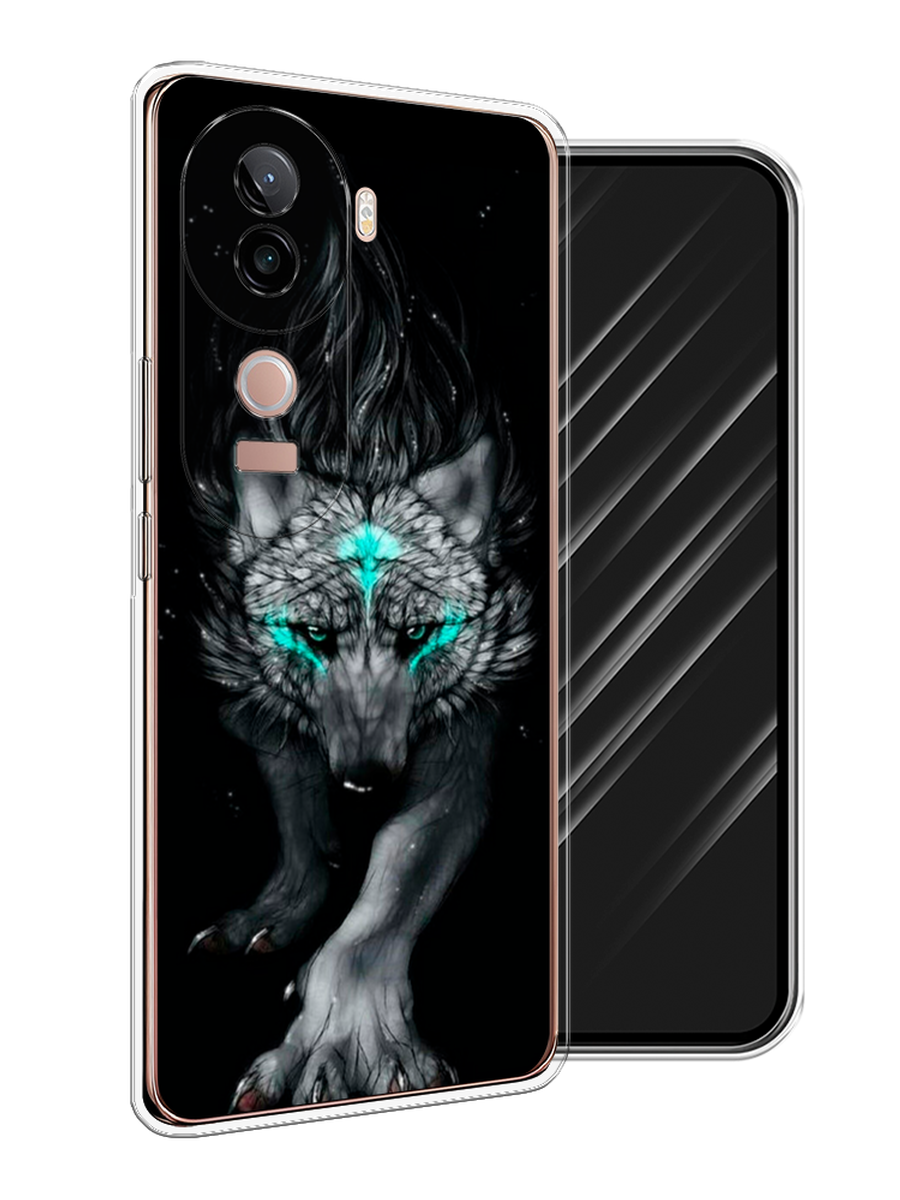 

Чехол Awog на Vivo V40e "Волшебный волк", Черный;серый, 2611950-1