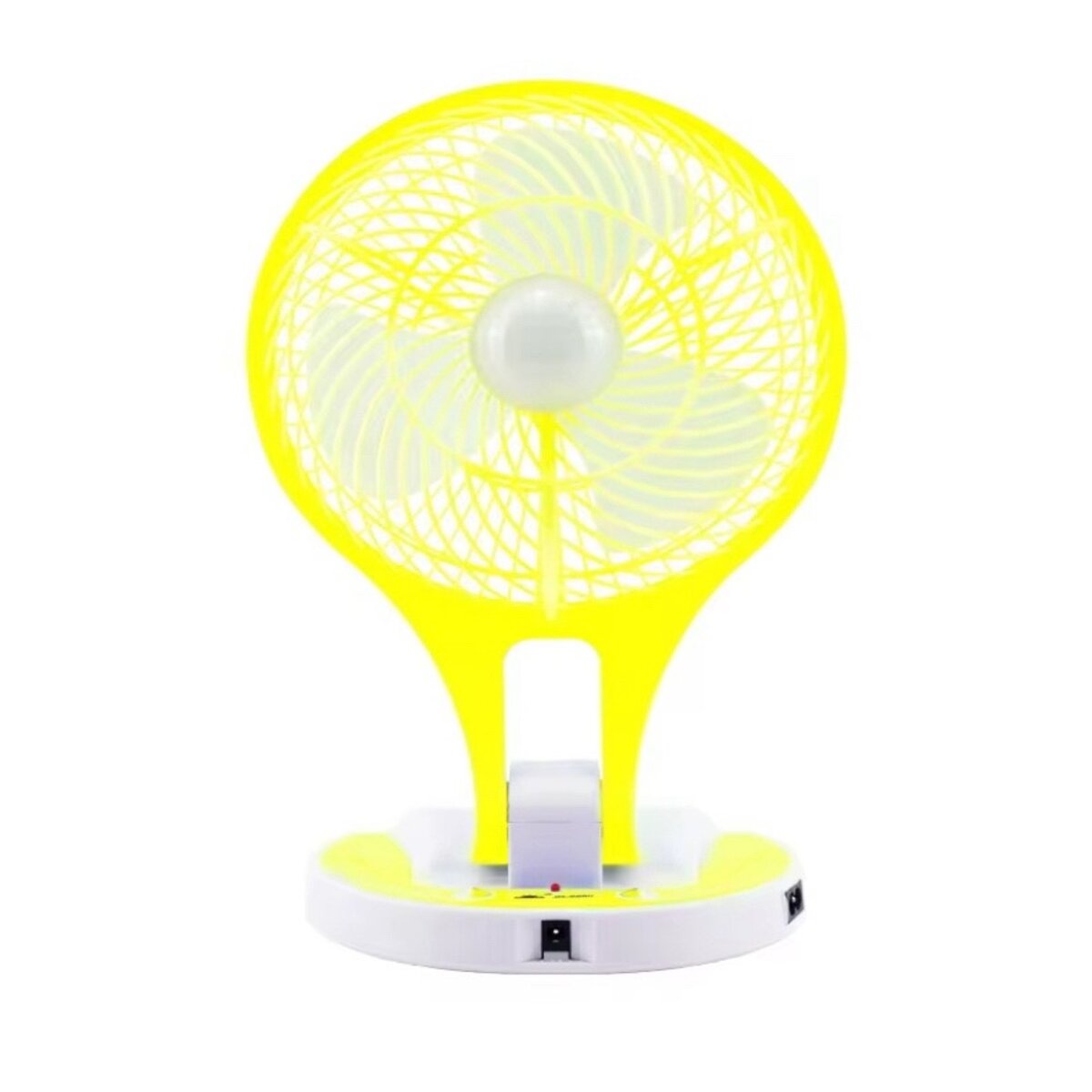 

Вентилятор настольный NoBrand JR-5580 желтый, JR-5580