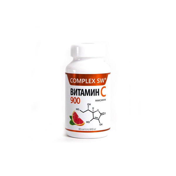 Витамин С Оптисалт Максимум с биофлавоноидами капсулы 900 мг 60 шт