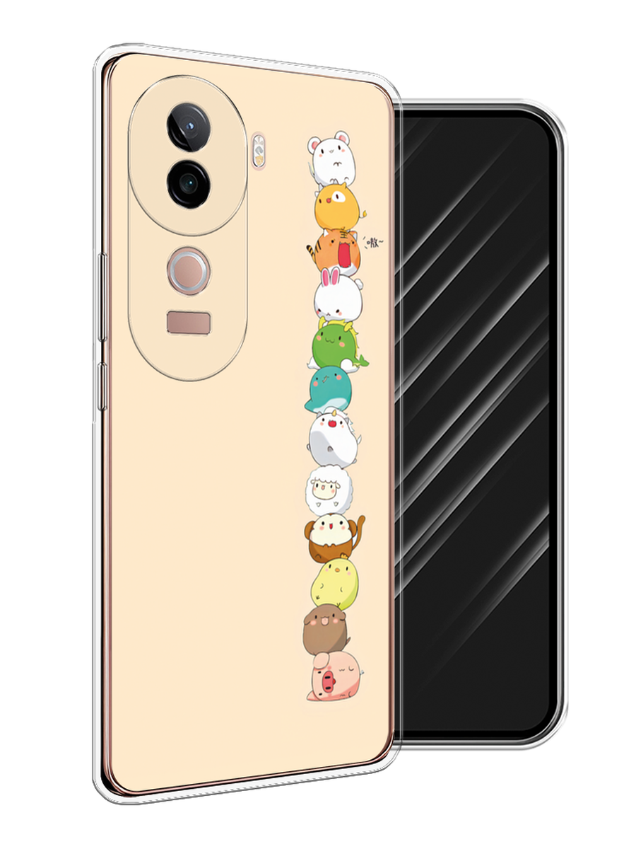 

Чехол Awog на Vivo V40e "Питомцы Чиби", Желтый, 2611950-1