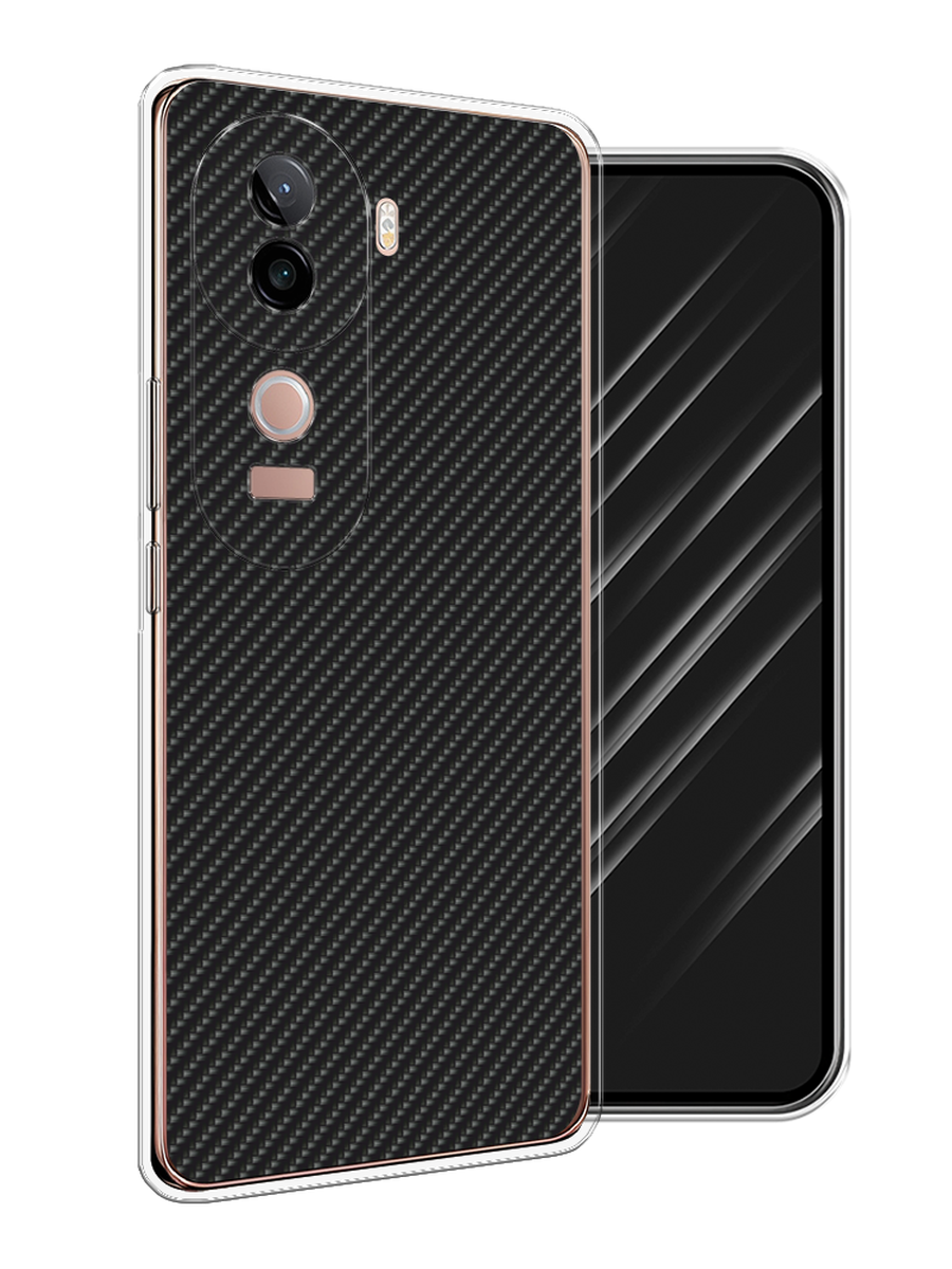 

Чехол Awog на Vivo V40e "Черный карбон", 2611950-1