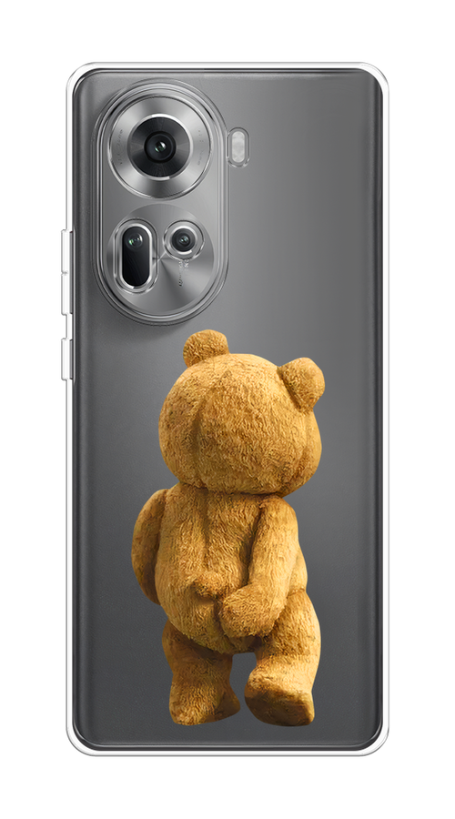 

Чехол на Oppo Reno 11 (Global) "Медвежья спина", Коричневый;прозрачный, 2515850-1