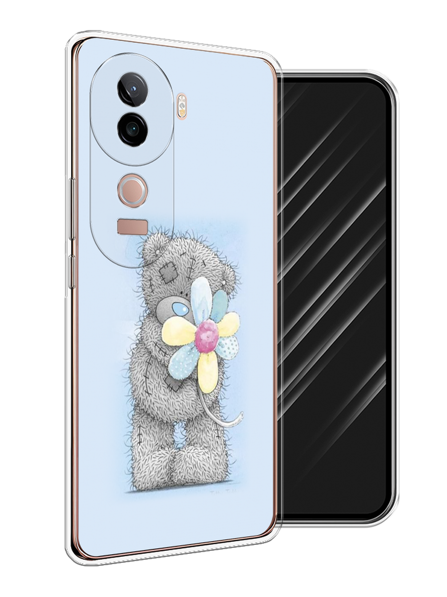 

Чехол Awog на Vivo V40e "Me to you с ромашкой", Голубой;серый;желтый, 2611950-1