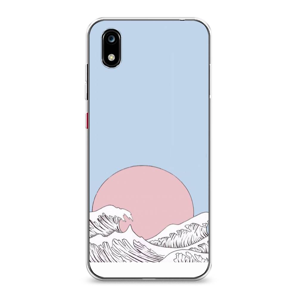 

Чехол Awog на ZTE Blade A7 2019 / ЗТЕ Блэйд A7 2019 "Японское солнце", 133150-10