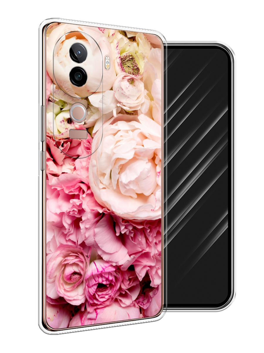 

Чехол Awog на Vivo V40e "Пионы яркие", Розовый, 2611950-1