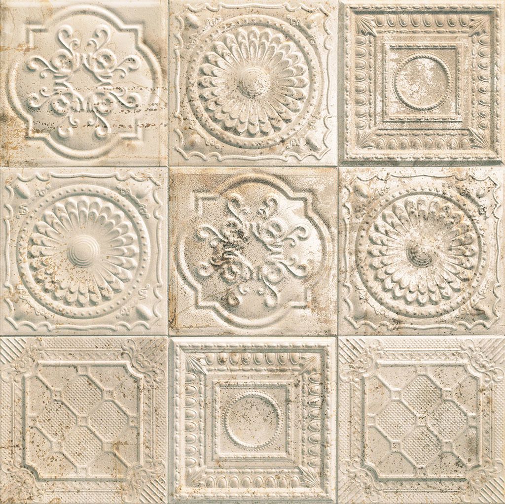 

Плитка Mainzu Tin-Tile Rusty Cream 20x20 1 м2, Tin-tile