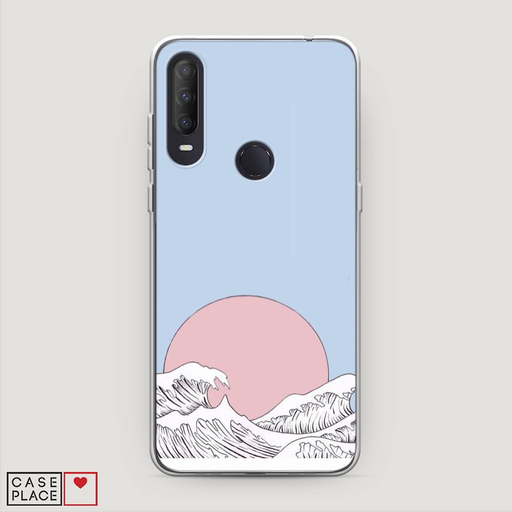 

Чехол Awog на Alcatel 1S (2020) / Алкатель 1S (2020) "Японское солнце", 170850-10