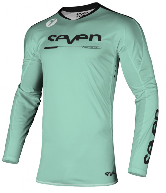 

Джерси SEVEN RIVAL RAMPART, MINT/BLACK, S, Зеленый;черный, RAMPART