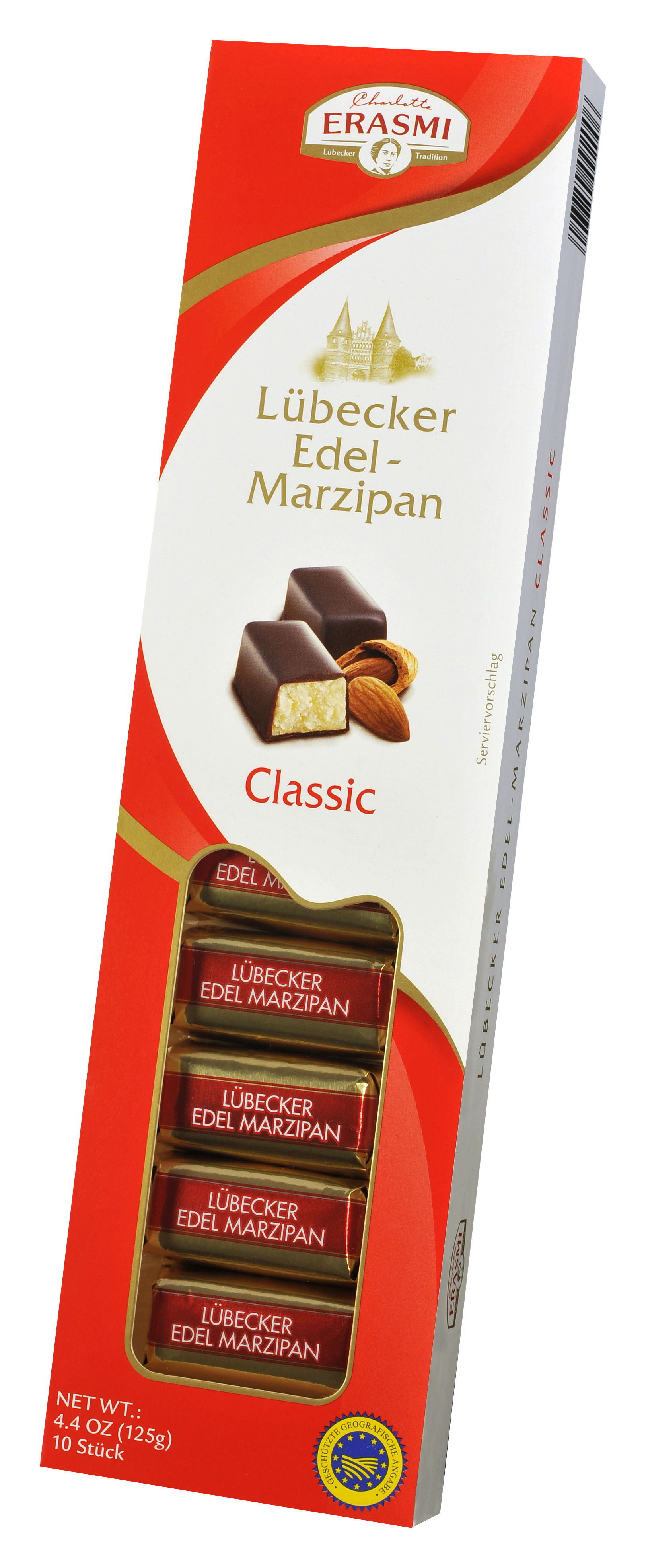

Конфеты Erasmi Дед Мороз с марципаном, 100 г