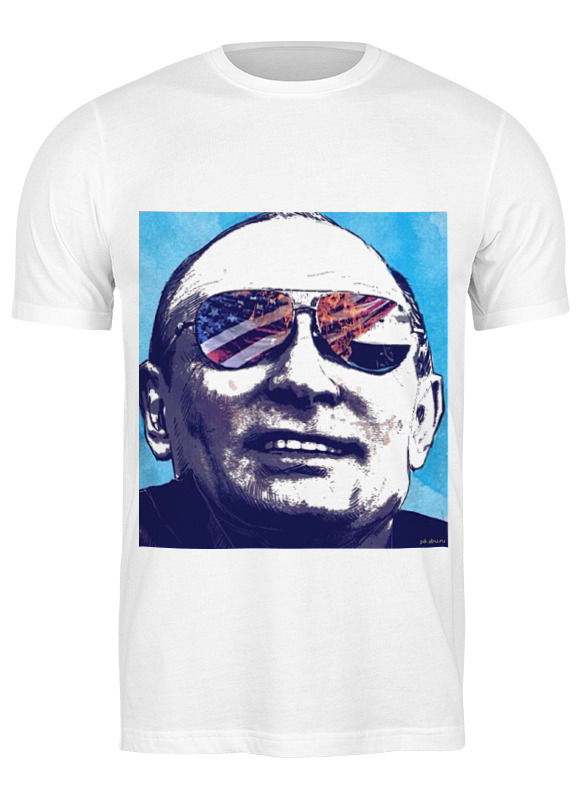 

Футболка мужская Printio путин белая L, Белый, "путин"
