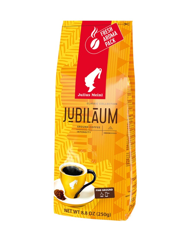 Кофе молотый Julius Meinl Jubilaum в мягкой упаковке, 250 г