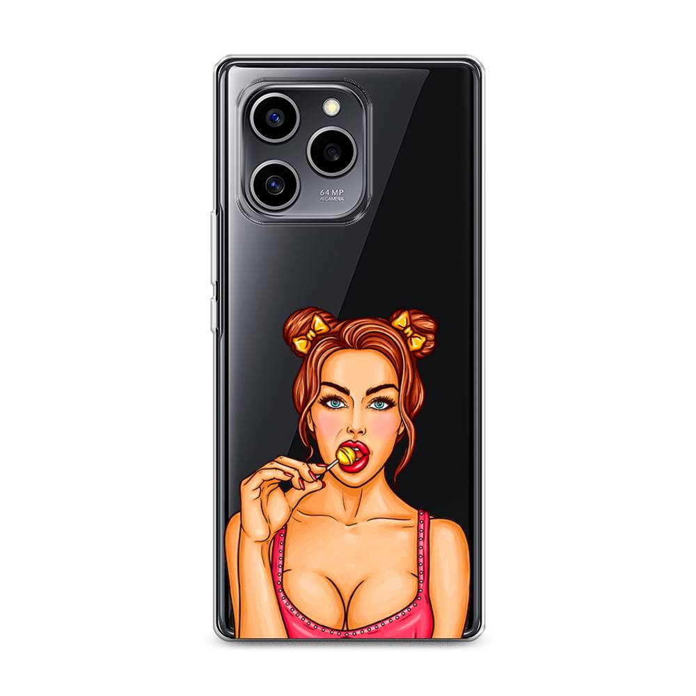 

Чехол Awog на Honor 60 SE "Вкусный леденец", Разноцветный