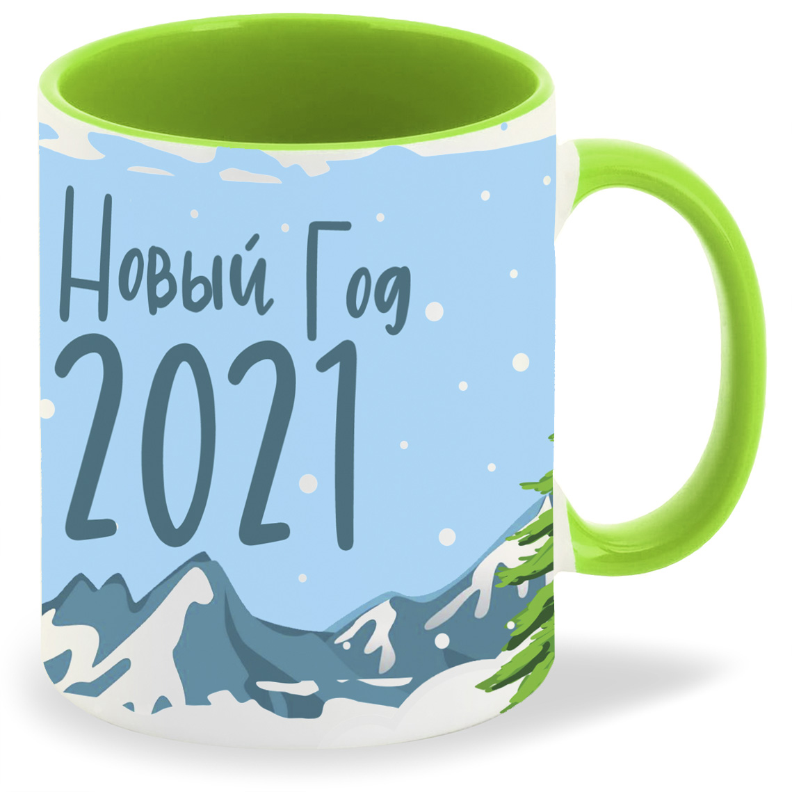 

Кружка CoolPodarok Новый год 2021. Дочка, Новый год 2021. Дочка