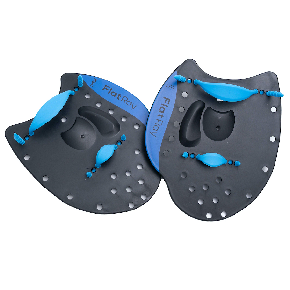 

Лопатки для плавания Flat Ray Training Paddles Pro, черный/синий, M, Синий;черный, Training Paddles Pro