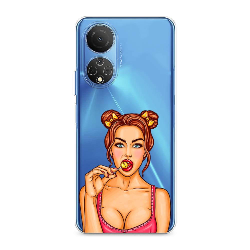 

Чехол Awog на Honor X7 2022 "Вкусный леденец", Разноцветный