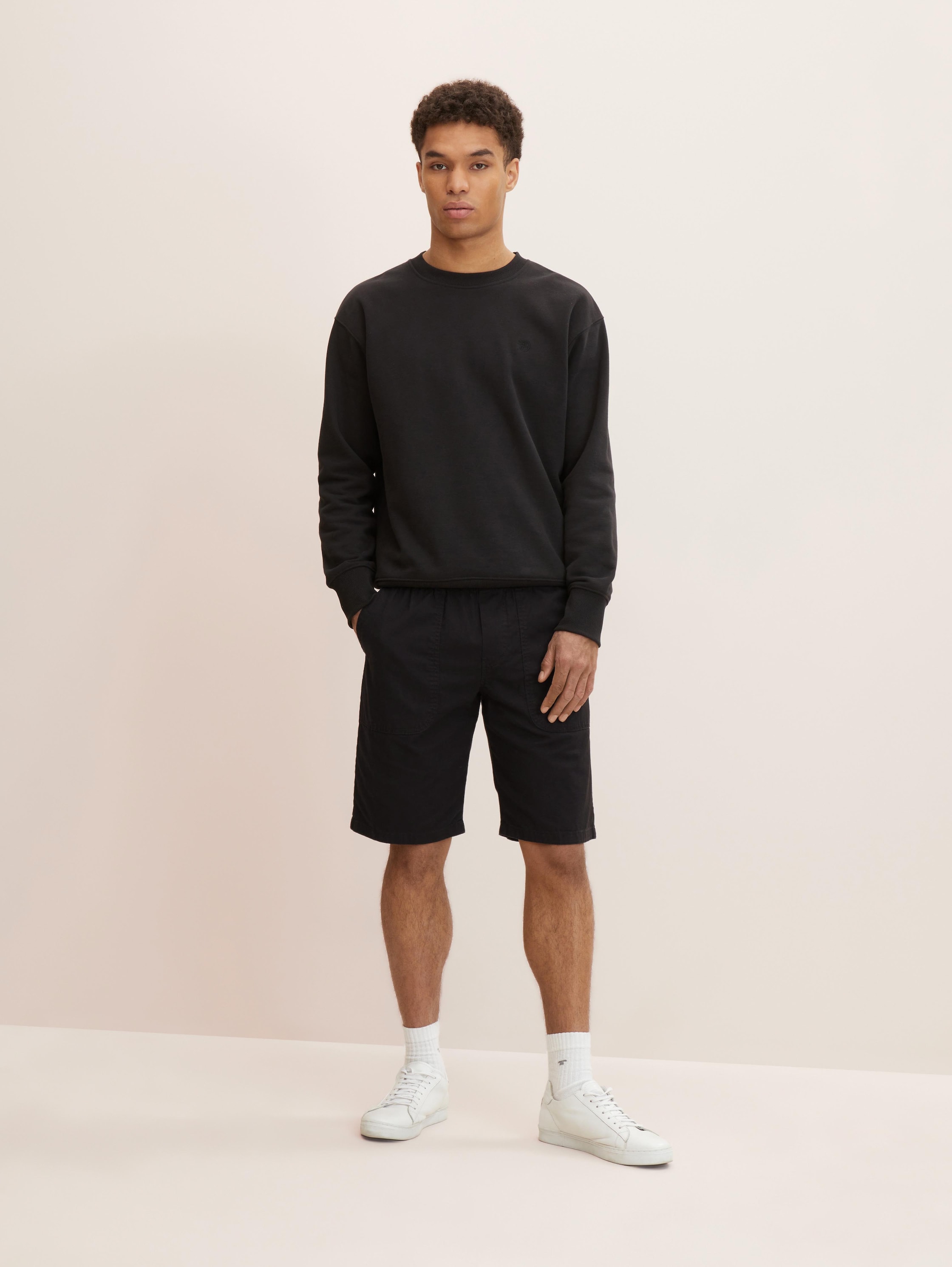 

Шорты мужские TOM TAILOR 1031441 черные M, Черный, 1031441