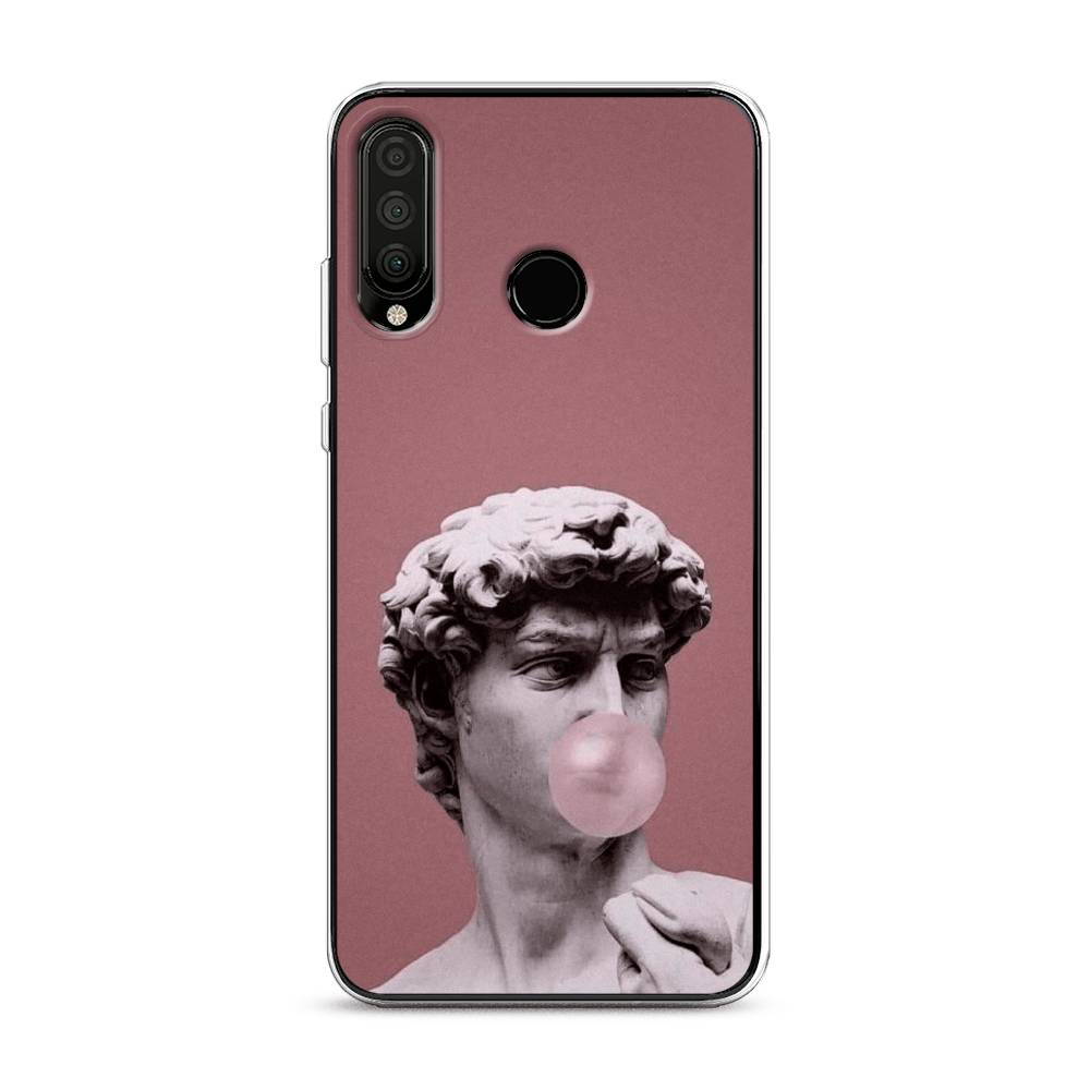 

Чехол Awog на Honor 20 Lite 2020 "Modern David", Синий, 611250-9