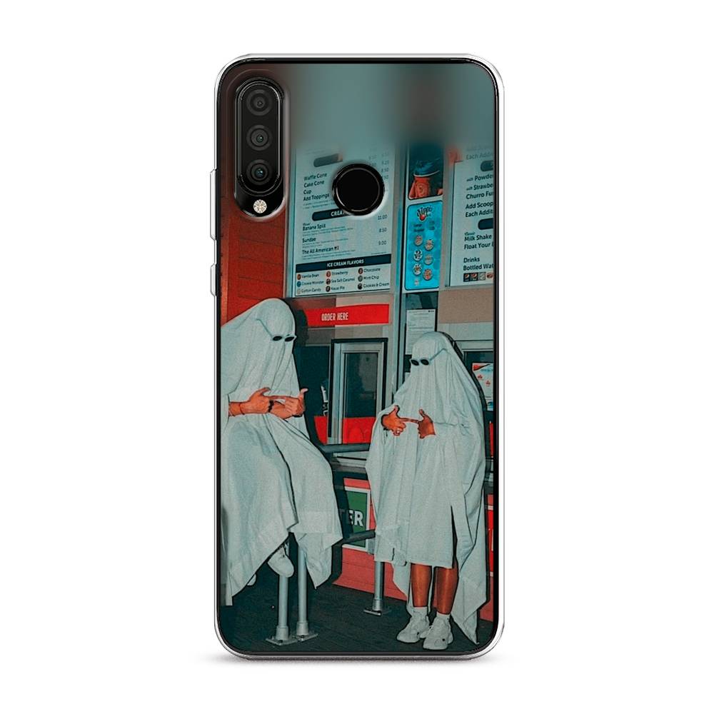 

Чехол Awog на Honor 20 Lite 2020 "Chillin Killin", Красный, 611250-9