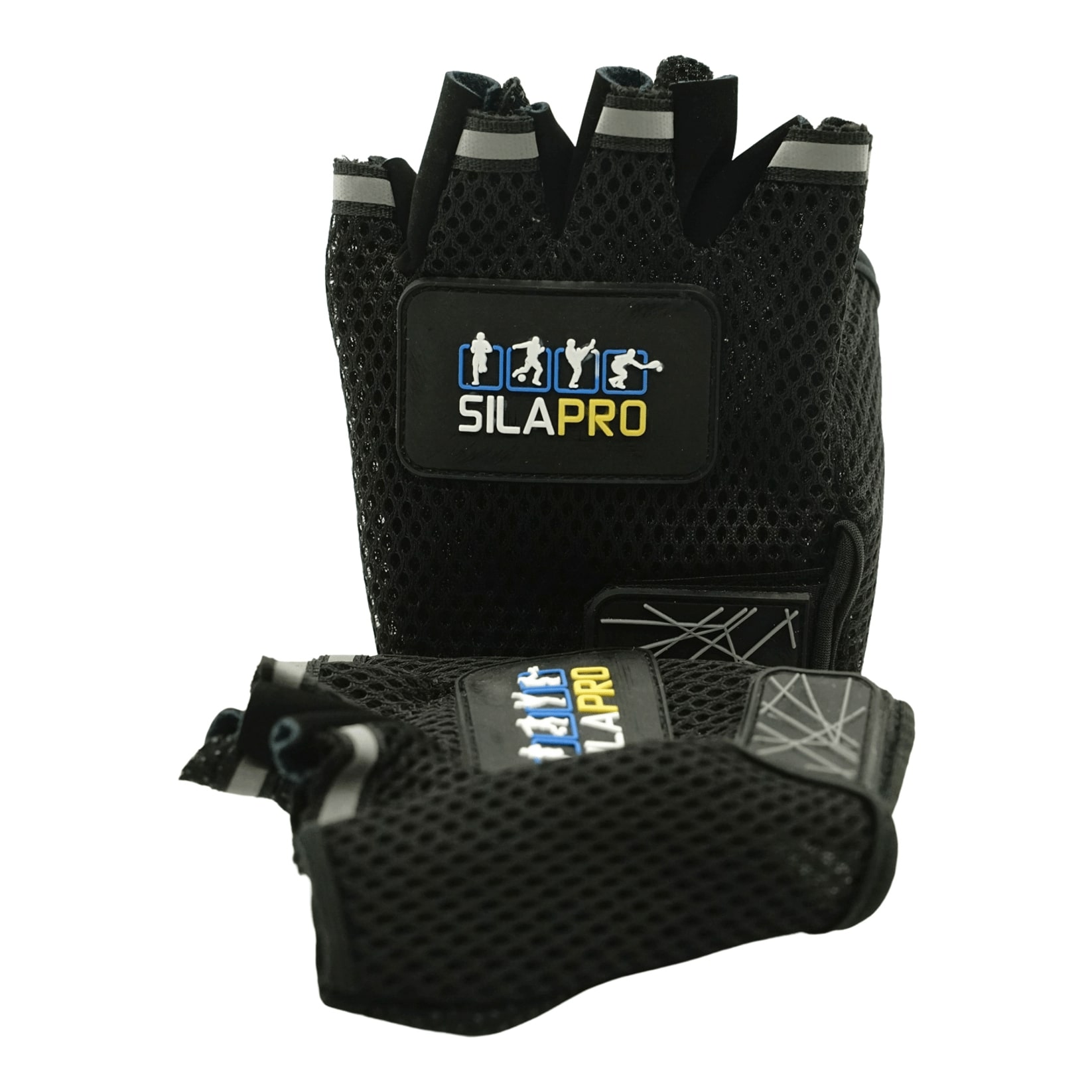 фото Велосипедные перчатки silapro 195-029, black, one size