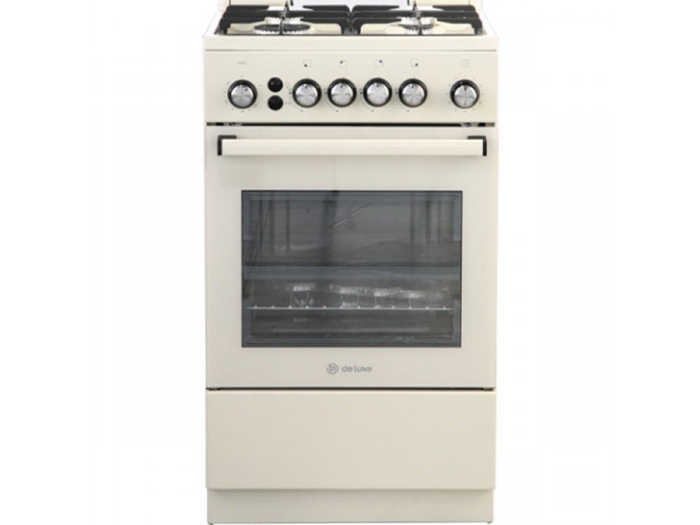 

Газовая плита De Luxe 5040.40Г (КР) ЧР-016 белый, 5040.40Г (КР) ЧР-016