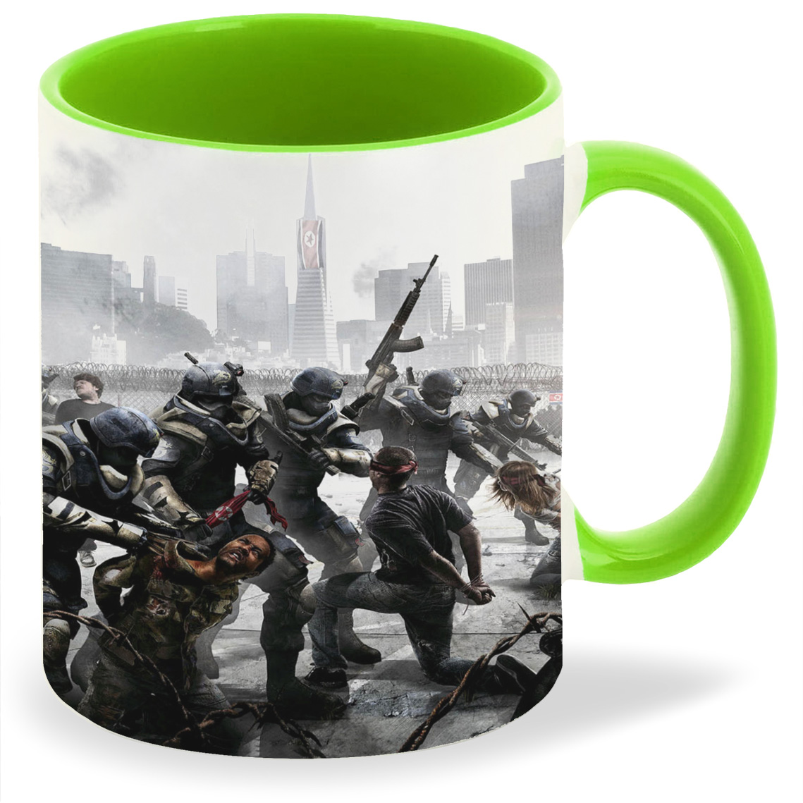 

Кружка CoolPodarok homefront Солдаты на коленях Повязка на глазах, homefront Солдаты на коленях Повязка на глазах