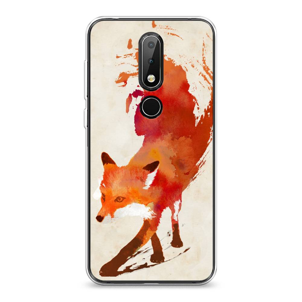 

Чехол Awog на Nokia 6.1 Plus / Нокиа 6.1 Plus "Лиса", Оранжевый, 121850-10