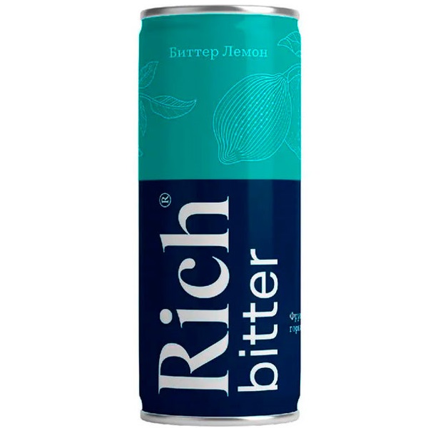 

Газированный напиток Rich bitter Биттер Лемон 0,33 л