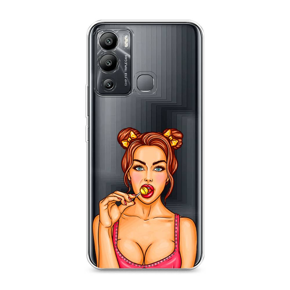 

Чехол Awog на Infinix Hot 12i "Вкусный леденец", Разноцветный