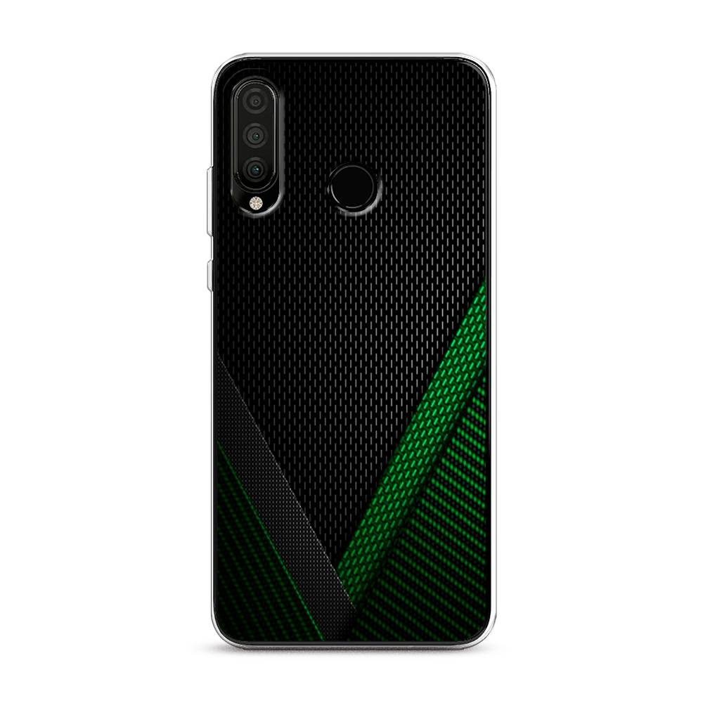 

Чехол Awog на Honor 20 Lite 2020 "Зеленый карбон", Черный;зеленый, 611250-3
