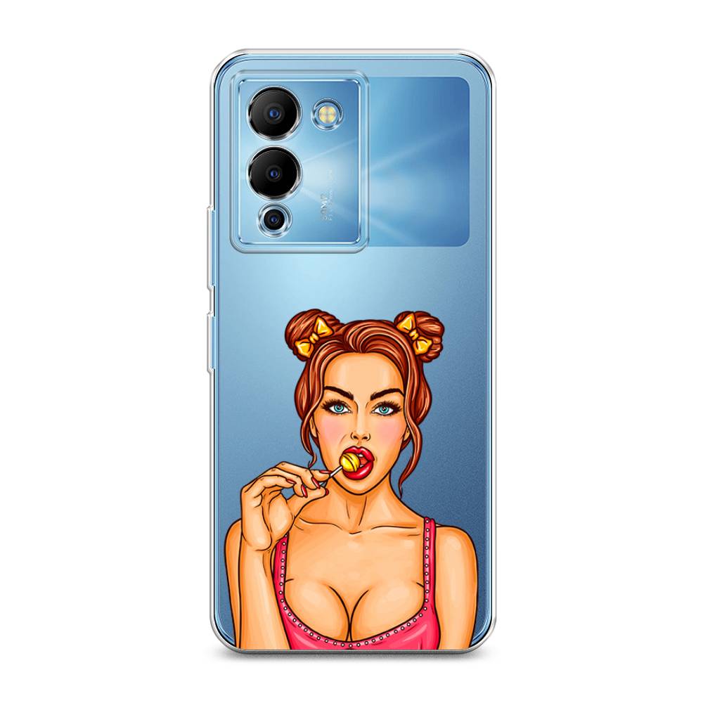 

Чехол Awog на Infinix Note 12 G96 "Вкусный леденец", Разноцветный