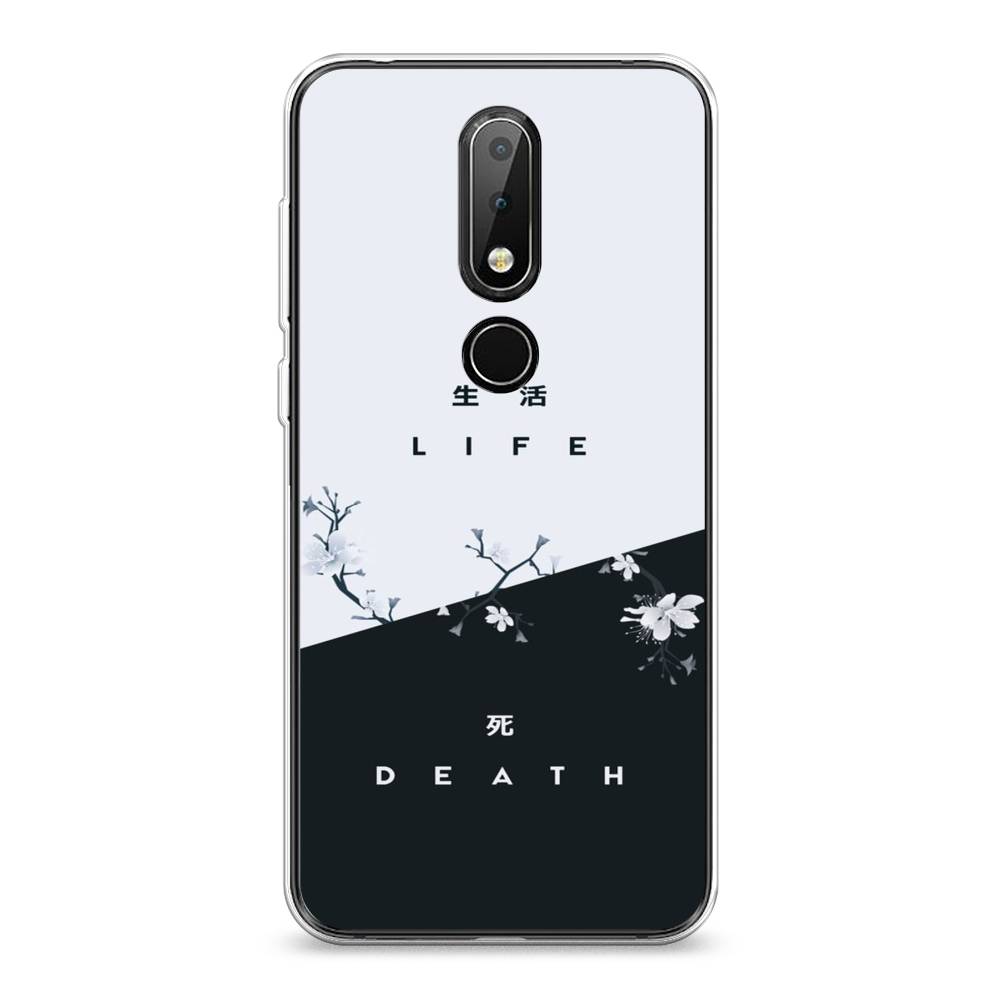 

Чехол Awog на Nokia 6.1 Plus / Нокиа 6.1 Plus "Life and death", Черный;серый, 121850-7